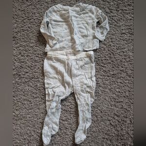 Angel Dear Soft Gray Kids Matching Set